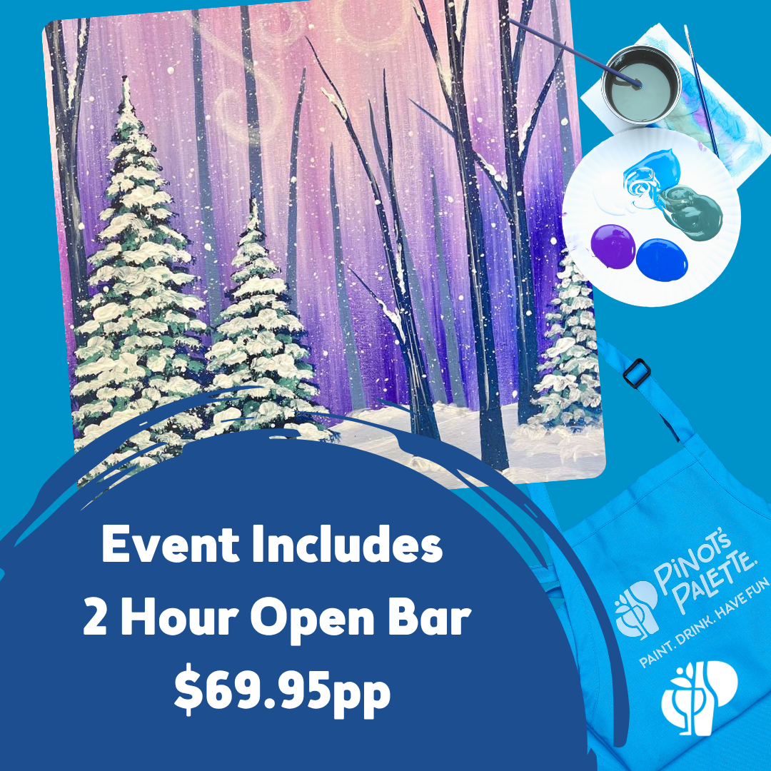 Windswept Winter Woods